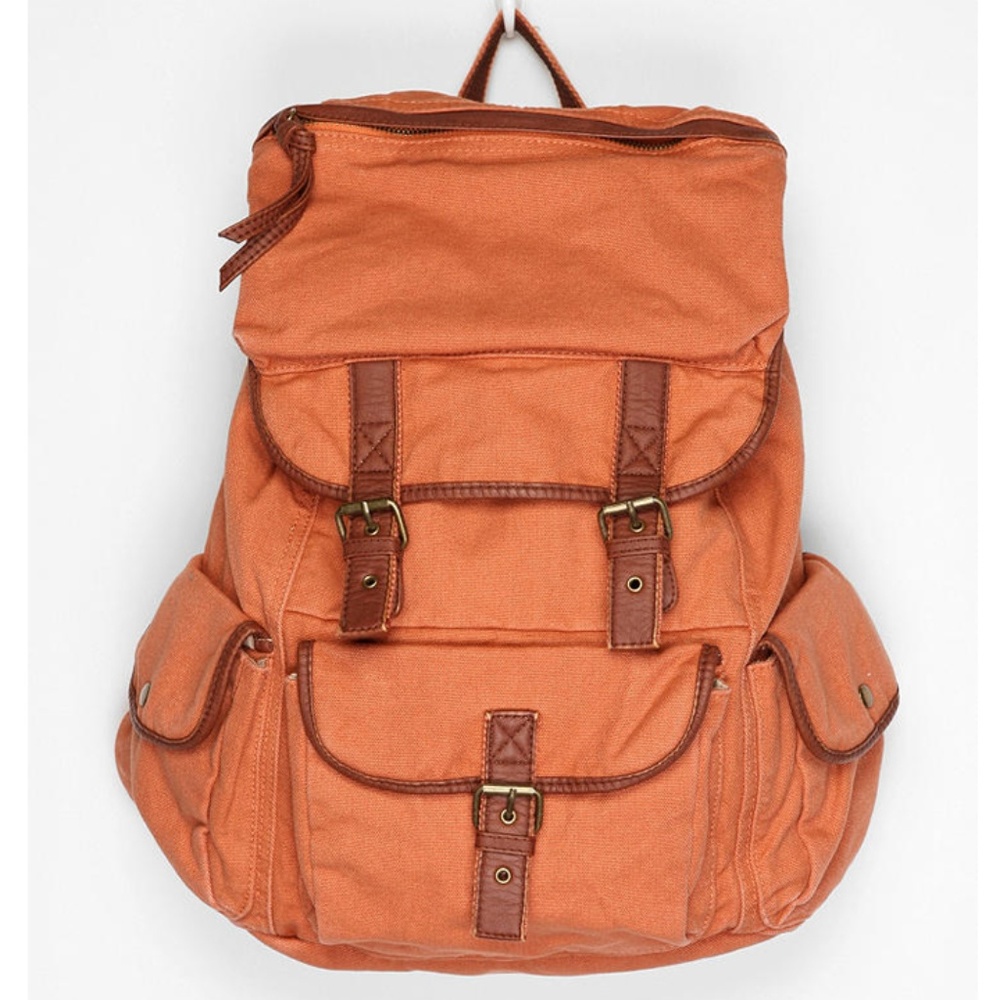 Ecote Solid Canvas Backpack from Urban Outfitters